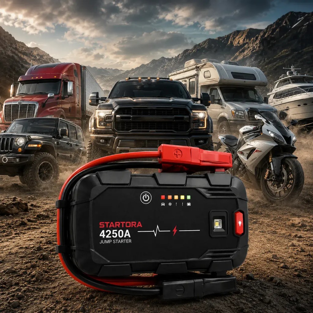 Startora™ 4250A — skutečný výkon pro start motoru